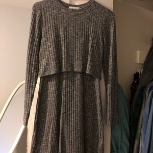 Grey Abercrombie Dress